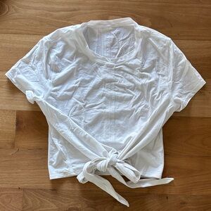 lululemon athletica White Crop Top